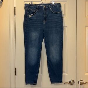 Good American Always Fits Size 14-18 Skinny Distressed
